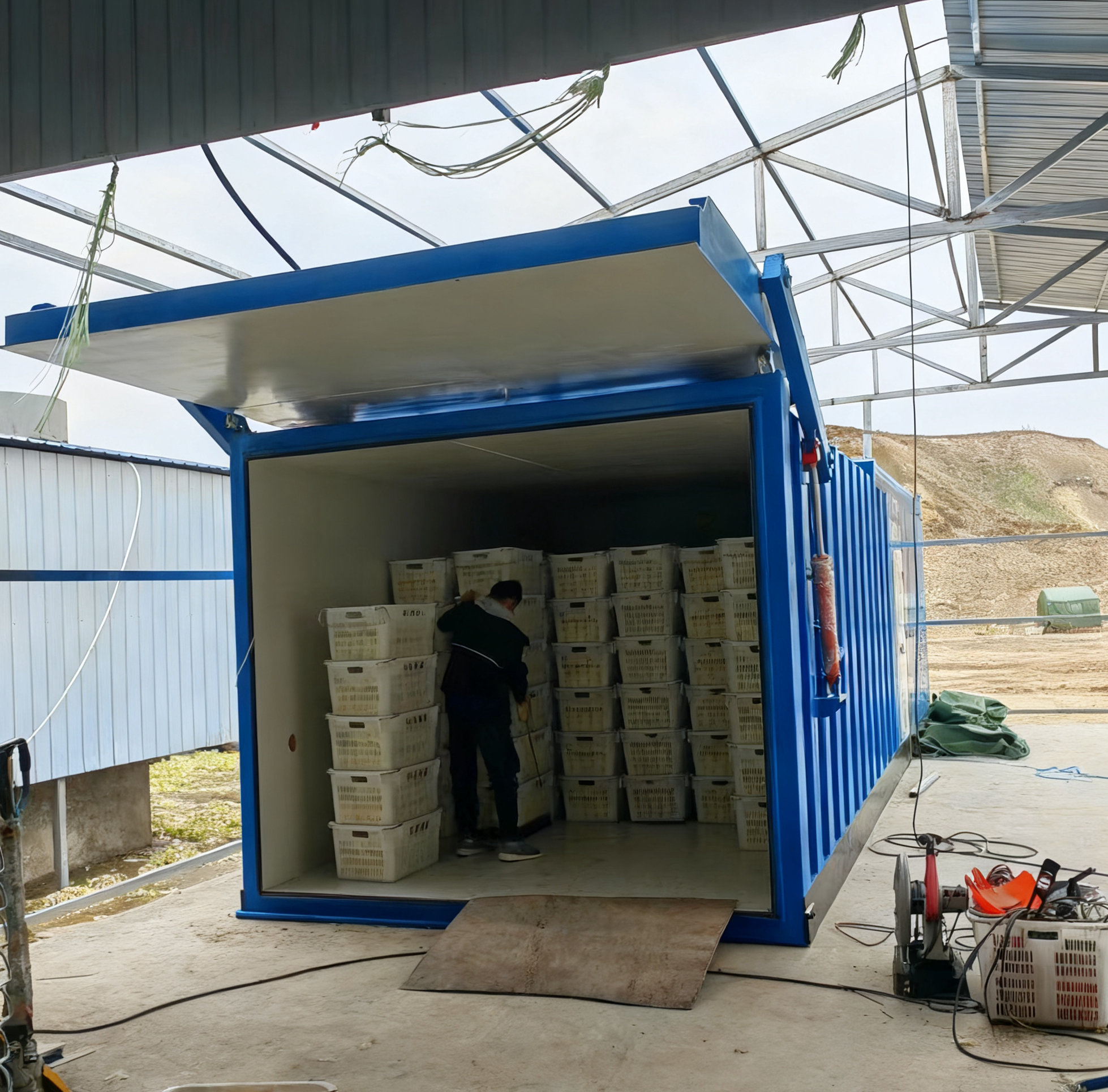 CVF-3000E-6P真空预冷机